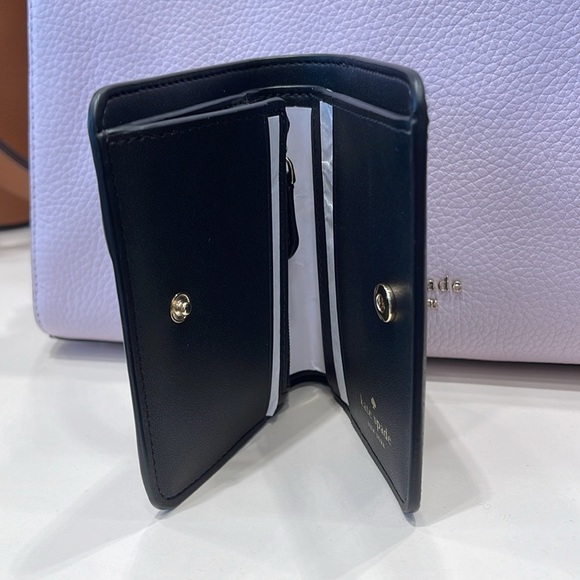 Kate Spade Madison Small Bifold Wallet
Black 
NWT - Picture 8 of 16